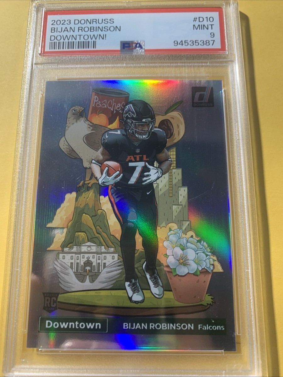 2023 Panini Donruss Optic - Downtown Bijan Robinson #D-10 2023 Panini Donruss Optic - Downtown Bijan Robinson #D-10