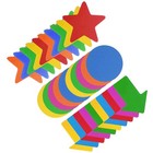  30 Pcs Floor Spot Markers Tile Sticker Star Shape Carpet Stickers