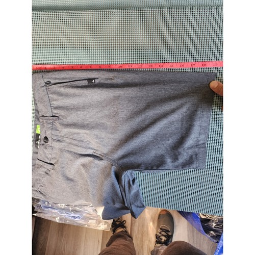 Pantalones Cortos Quiksilver Amphibian 4 Vías Elastizados Gris Para Hombre 29 - Imagen 4 de 8