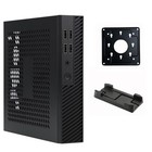 DX01 Mini ITX Desktop Computer Chassis Thin Half Heigh twith 4 USB 2.0 Port