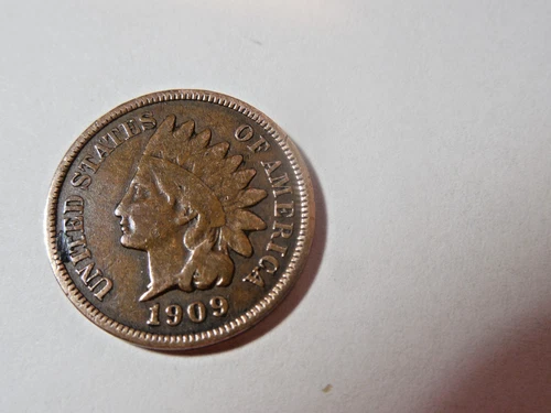 1909 Indian Head Penny in VG condition. Very nice coin. Strong.