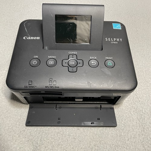 Canon SELPHY CP800 Digital Photo Inkjet Printer Only No Power Supply - Picture 4 of 18
