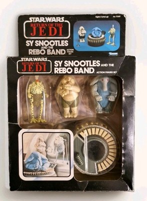 Star Wars Sy Snootles And the Max Rebo Band ROTJ KENNER Blister Box Unused