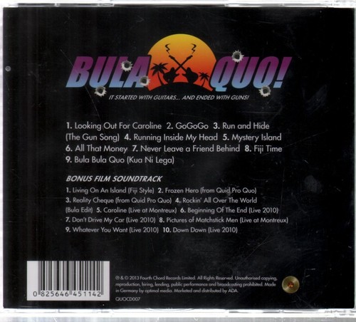 Status Quo Bula Quo CD Europe Fourth Chord 2013 2 CD QUOCD007 - Bild 2 von 2