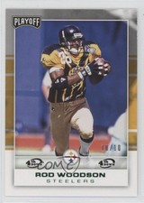 2017 Panini Playoff 4th Down /10 Rod Woodson #170 HOF