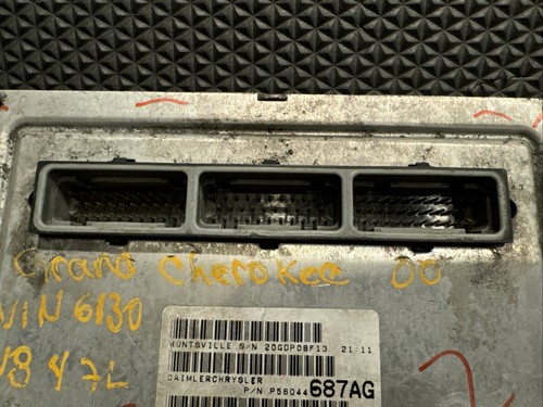 Jeep Grand Cherokee 4.7 ECU PCM Engine Computer Module 56044683AG - Picture 3 of 12