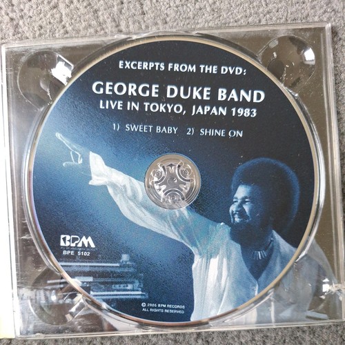 George Duke / The George Duke Band - Duke / Live In Tokyo, Japan 1983 CD DVD - Bild 4 von 5