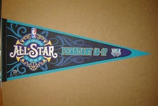 2008 NBA All Star Game Basketball New Orleans 12x30 Inch Wincraft Pennant