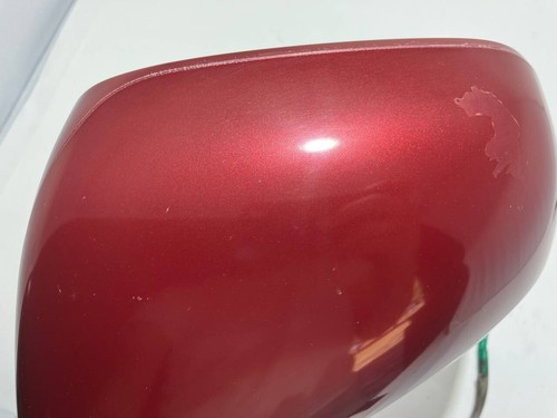 2012 Lexus RX450h RX350 Door Mirror Assembly RED oem Drivers LEFT Side 14 WIRES - Picture 6 of 14