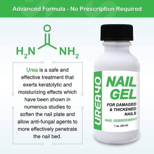 Urea Nail Gel - Strengthens & Softens Nails, Quick-Dry Formula for Damaged nails - Picture 5 of 7