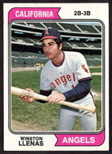 1974 Topps #467 Winston Llenas GD/VG