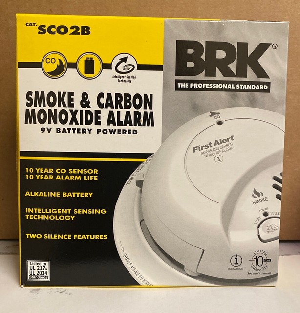 Other Home Smoke & Gas Detectors Home & Garden 2 pc First ...