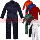 Boilersuit Safety Work Coveralls Stud Overalls Mens Tuff Workwear Unisex 240gsm