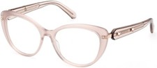 Swarovski SK 5477 072 Pink Cat Eye Plastic Optical Eyeglasses Frame 53-15-140 SW