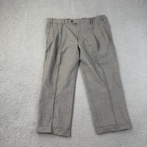 Jos A Bank 2-Piece Suit Mens 44S Jacket Sport Coat + 39S Dress Pants 39x26 Wool - Picture 11 of 18