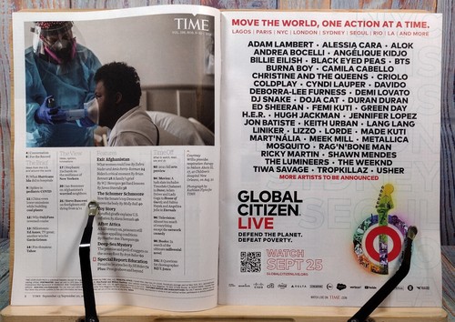 Time Magazine SEPT 13-20, 2021 'This War Will Not End For Me'  - Picture 3 of 22