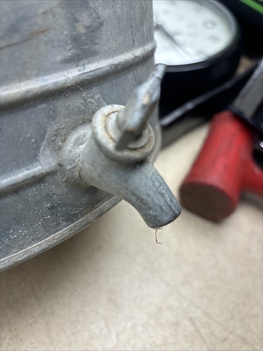 Vintage American Boyco Water Urn Galvanised Rustic Farmhouse Decor Item - Foto 10 di 18