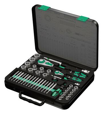 Wera Steckschlüssel-Garnitur 1/4'' + 1/2'' 43tlg. Zyklop speed - 05160785001