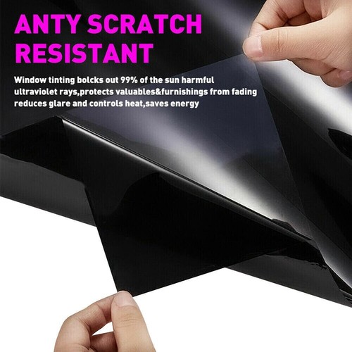 VLT 40% 20" x 300" 25 FT Office AUTO Home Glass Uncut Roll Tint Window Film Deal - Picture 5 of 6