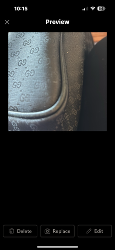 GUCCI, Authentic Vintage GG Monogram, Guccissima, Sherry Web, Ophidia Wallet Bag - Picture 11 of 12