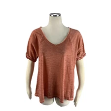 Mittoshop Medium Top Short Sleeve Orange J11888