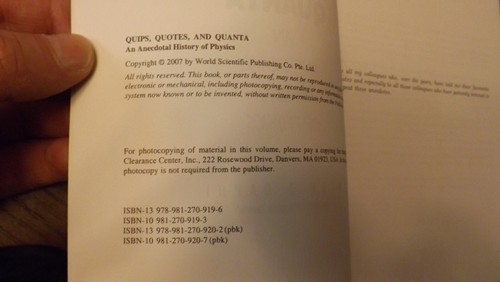 Quips, Quotes and Quanta : An Anecdotal History of Physics by Anton Z. Capri... - Foto 2 di 3