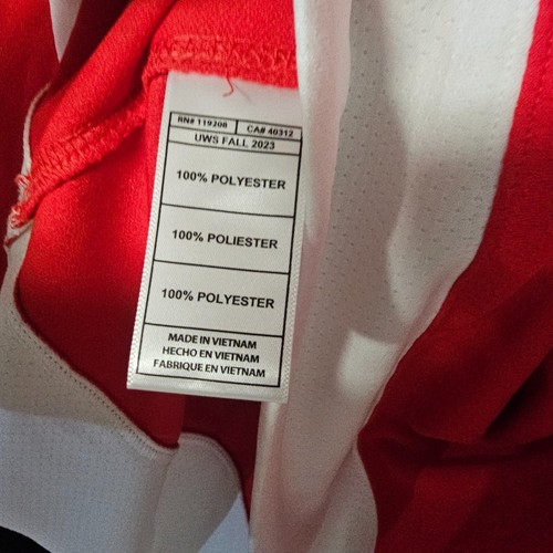 NWT Mitchell & Ness Detroit Red Wings Stanley Cup Nicklas Lidstrom 5 Jersey 4XL - Picture 8 of 10