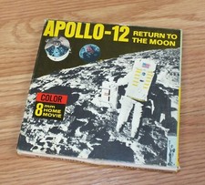 Apollo 12 Return to the Moon Color 8mm Home Movie By Columbia Pictures READ