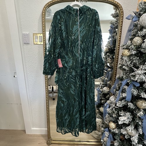CLOVER DRESS IN EMERALD By Ivy City Co. Size 18w NWT Holiday Christmas $178 - Picture 11 of 16