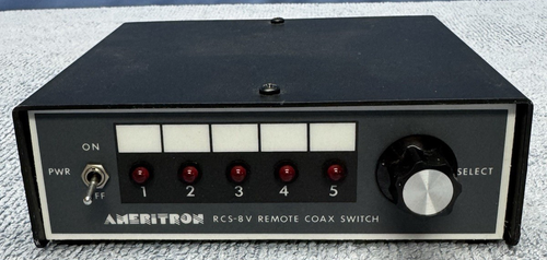 AMERITRON RCS-8V Remote Coax 5 Position Switch Control Box