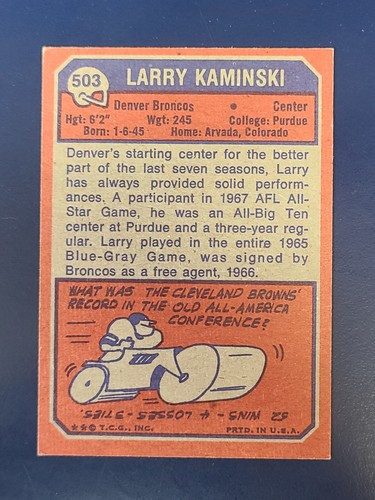 Tarjetas de fútbol americano Topps 1973 completan tu conjunto que elijas elegir cada una #300 - 528 - Imagen 225 de 253
