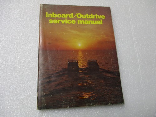 Inboard Outdrive Service Manual - Imagen 1 de 8