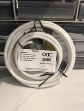 HSD Kit 7 ft Cat 5e  6 ft and 12 ft. Coax Jumper Cables With 2-Way Splitter