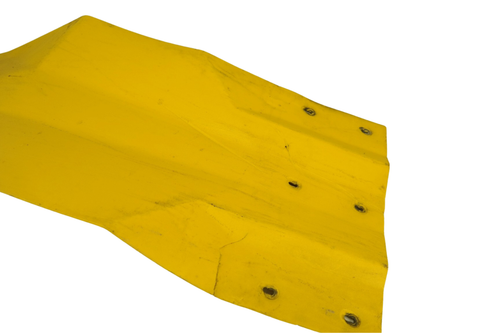 12 SKI DOO SUMMIT XP 800 SKID PLATE GUARD LOWER BELLY PAN YELLOW STOCK OEM SB54 - Picture 3 of 5