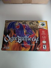 Ogre Battle 64 (Nintendo 64, 2000) Authentic Complete CIB W/Reg Card. Tested 