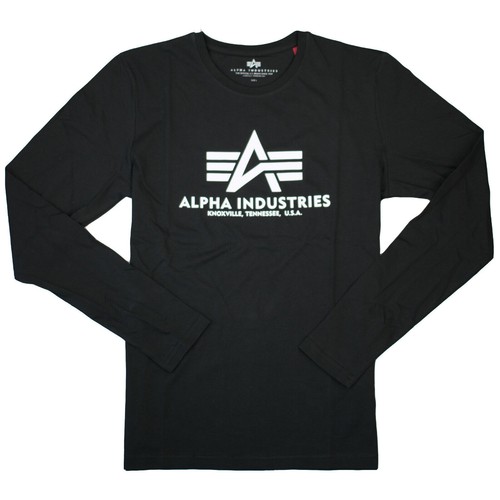 Parte superior manga larga Alpha Industries Basic T LS 100510 manga larga selección de colores - Imagen 4 de 9