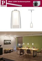 Paulmann Urail Led Pendel Arido Ii GU10 5W 230V Chrom Matt/Klar/Satin Glas