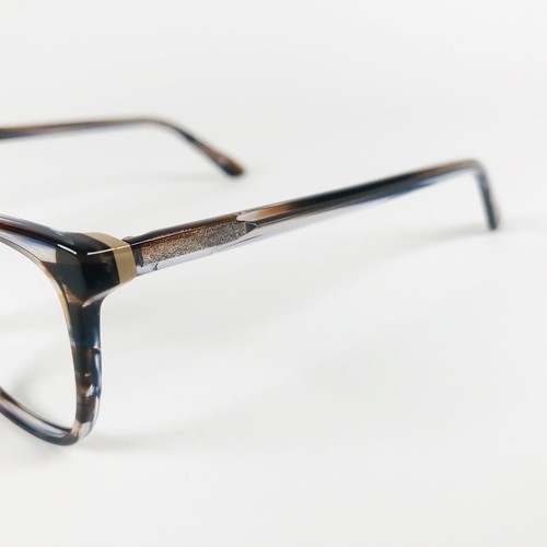 SPECSAVERS eyeglasses STRIPED BROWN CATS EYE glasses frame MOD: LUANDA 32258677 - Picture 4 of 10