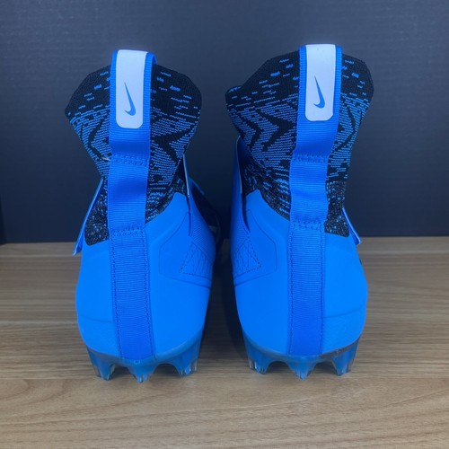 Nike Alpha Menace Elite 2 Flyknit Premium Football Cleats (SZ) Blue Black BV2077 - Picture 5 of 7