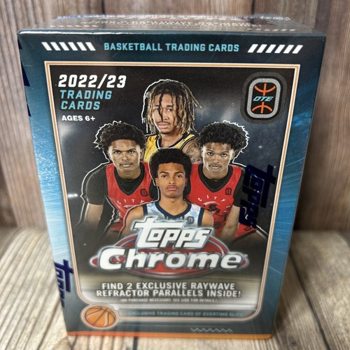 2022-23 Topps Chrome Overtime Elite OTE Basketball Blaster Box New Sealed
