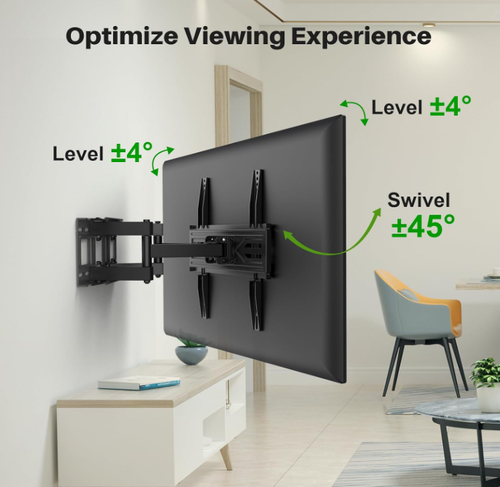 Full Motion TV Wall Mount for Most 32-70 inch TVs up to 99 lbs - Picture 3 of 7