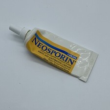 Crema antibiótica Neosporin 1992 vintage tubo vacío