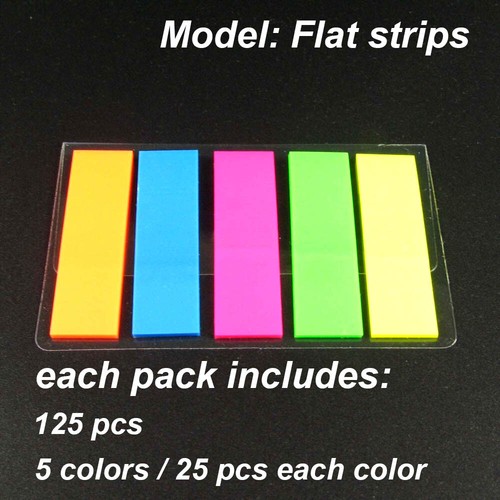 Sticky Notes Plastic Bookmaker Page Maker Tabs Sticker Memo Pad Wholesale - Picture 4 of 5