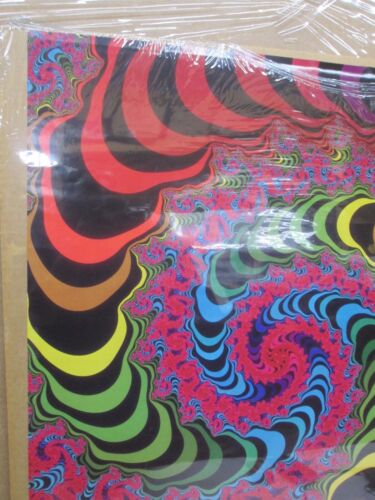 vintage psychedelic RAVE ON 1993 Poster 16662 - Picture 3 of 5