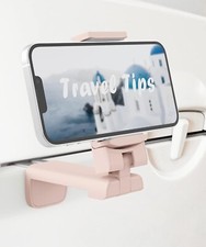 Airplane Travel Essentials Phone Holder, Universal Handsfree Phone Mount for ...