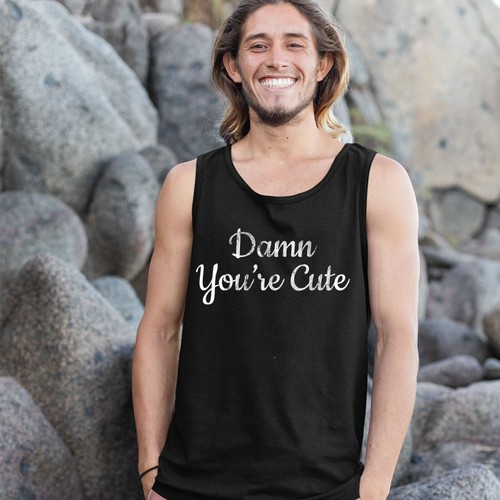 Damn You're Cute Vintage Distressed Style Funny Parody Flirtatious Flirty - Bild 3 von 9