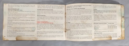 Dodge Dart 1975 Owner's Operator's Manual Book - Original OEM - Picture 5 of 7