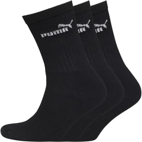 3 Pairs PUMA Crew Socks NEW UK Seller Size 6-8 9-11 12-14 Mens Sports Everyday - Picture 3 of 7