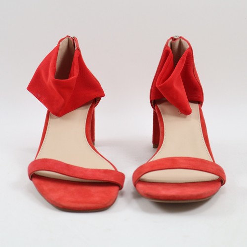 🔥NEW Pelle Moda Mint Sandals, Red Mesh and Suede 9.5US MSRP$150 SHIPS TODAY🔥 - Picture 3 of 10