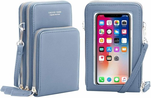 Women Touch Screen Shoulder Crossbody Bags Cell Phone Bag Purse Womens Wallet US - Picture 30 of 38